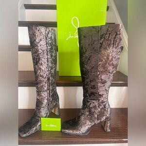 Women’s Sam Edelman Boots, Isabel Knee High Boots, Velvet, Sz. 7 1/2 M
